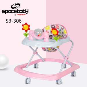 Baby Walker Dorong Bayi SB-306 Alat Bantu Jalan Bayi Dengan Mainan