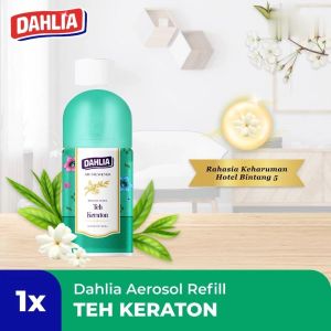 Dahlia Refill Matic 225ml Air Frehsener Bisa Untuk Isi Ulang Stella Alat Aroma Mewah Teh Keraton Dll
