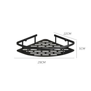 ชั้นวางของในห้องน้ำ ที่วางติดผนัง ที่วางติดผนัง ชั้นวางเครื่องสำอางสำหรับห้องน้ำ ชั้นวางห้องน้ํา ชั้นวางมุม ไม่จำเป็นต้องเจาะ