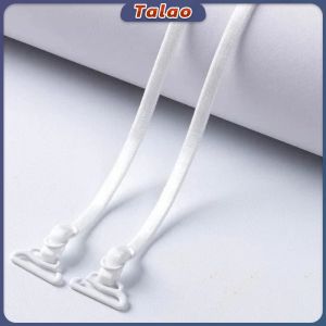Talao Women Thin Bra Straps 0.5cm Invisible Non-slip Underwear Shoulders Bra Straps 1Pair