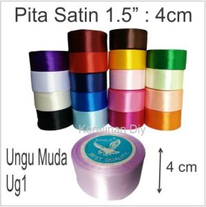 Pita Satin 1.5 inch atau 4 cm