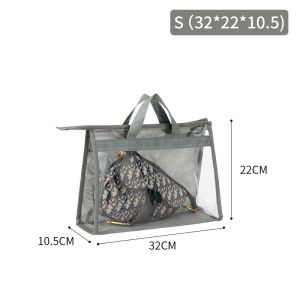 SG Gadget® Transparent Visible Bag Storage Women / Men Bags Organizer Dust-Proof Anti-Moisture Handbag Protector