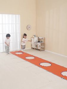 Kids Sensory Obstacle Course Game Mat Kindergarten Outdoor Group Crawl Jump Play Blanket Oxford Fabric Foldable Children Sports
