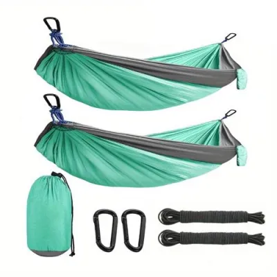 Buy1 Take1 Duyan Swing Hammock Portable Outdoor Hiking Hammock Waterproof Camping Hammocks Travel Foldable