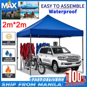 2*2M Durable Retractable Tent Cover (No Frame Included) Tent Replacement Cover Only Garage Tent Cover Replacement Only Suitable For One Top Tent