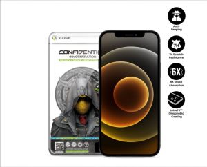 IPhone 12/12 Pro/12 Pro Max X-One® Confidential Extreme Shock Eliminator Screen Protector