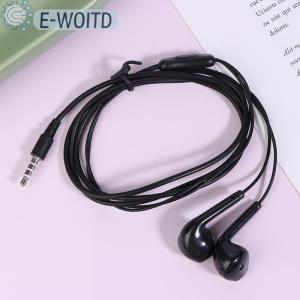 หูฟังแบบมีสาย รุ่น U19 ควบคุมการโทรด้วยเสียง ไมโครโฟนใส เชื่อมต่อผ่าน AUX ขนาด 3.5 มม.