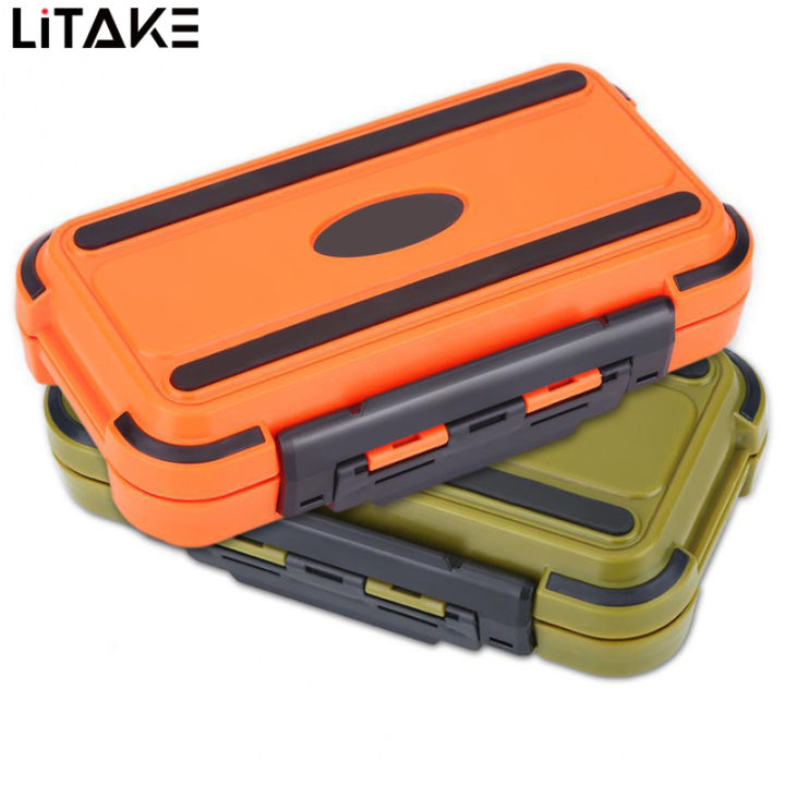 Fishing Tackle Box Organizer Portable Waterproof Airtight Anti