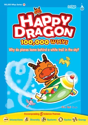 Happy Dragon 100000 Whys Issue 52 : Why Do Planes Leave Behind A White Trail In The Sky?
