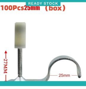 【Ship today】100PCS Industrial Steel Nail Gun Rivet Tool Accessories 25mm Nail Suitable for 7.3mm Nail Gun Household Wall Fastener Set Industrial Rivet 100PCS Steel Nail Gun Tool Accessories 25mm Nail Suitable for 7.3mm Nail Gun Wall Fastener Set