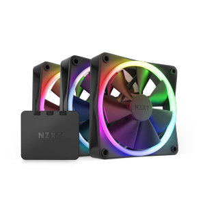 Fan NZXT F120RGB BLACK / WHITE - TRIPLE ( SP005935 / SP005937) - Hàng Chính Hãng