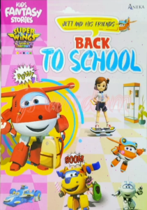 SUPER WINGS : KIDS FANTASY STORIES - JETT & HIS FRIENDS (8 TITLES) BOOK STORIES ENGLISH - ANEKA
