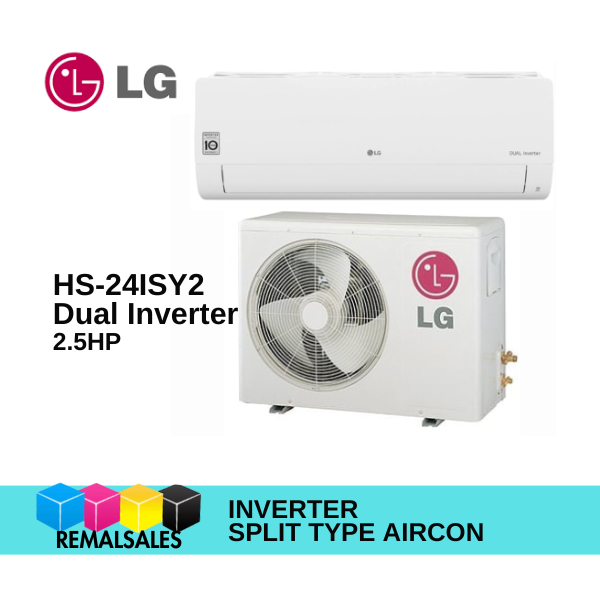 LG HS-24ISY2 Dual Inverter Wall Split Type Aircon 21200 Btu