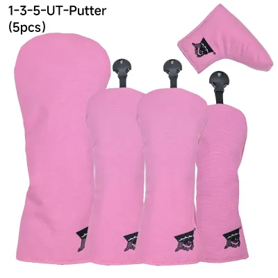 Nylon Cloth Material King Golf Wood Cover 135UT Driver/Fairway Wood/Hybrid Club Cover Mallet/Blade Putter Protector