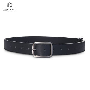 OKIMY เข็มขัดผู้หญิงแฟชั่นย้อนยุคที่สง่างามเข็มหัวเข็มขัดออกแบบสาวๆปรับได้หนัง PU นุ่มสายรัดยาวเข็มขัดชุดเดรสหัวเข็มขัดอัลลอยด์ของตกแต่ง