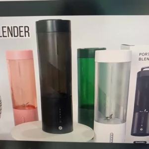 450ml Portable Fresh Juice Juicer USB Rechargeable Wireless Home Smoothie Blender with Stainless Steel Blades2026