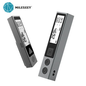 Mileseey Laser Distance Meter M120 Pro 30M 40M Digital Laser Rangefinder Mini Portable Laser Rangefinder Laser Measures USB Charging DIY Bluetooth as optional