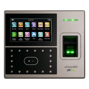ZKTeco UFACE Series Facial Multi-biometric Time & Attendance And Access Control Terminal With Advanced Face Algorithm and Multi Biometric Verification Technology