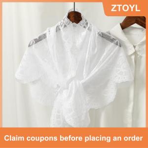 【ZTOYL】 Spanish Traditional Triangle Lace Mantilla Women Head Covering Church Catholic Veil
