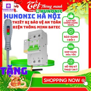Thiết Bị Bảo Vệ An Toàn Điện Thông Minh Hunonic BATEC - An Toàn & Tiện Lợi
