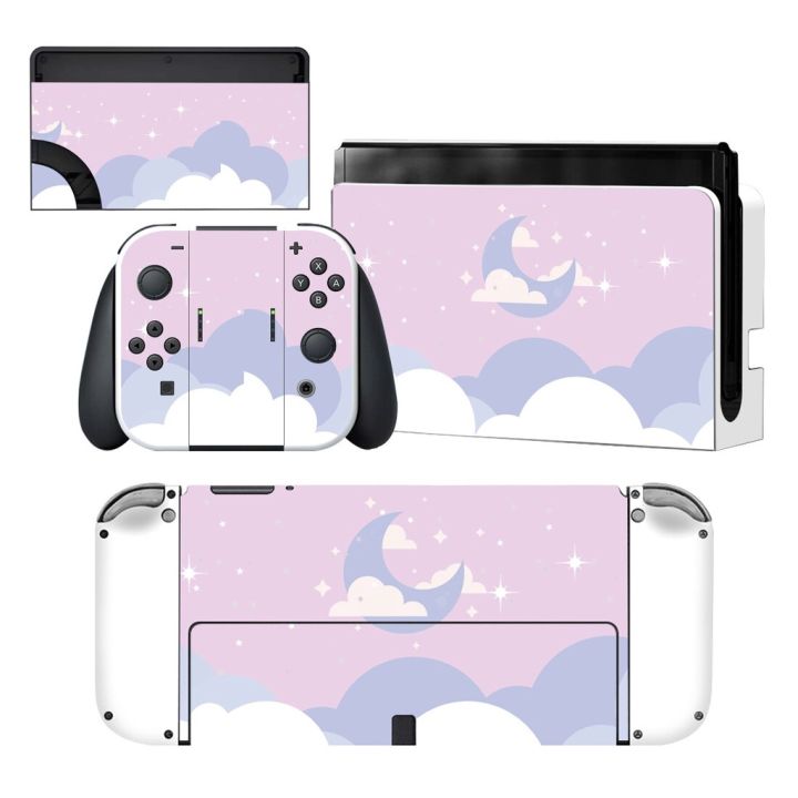 Starry Sky Moon Nintendo Switch Oled Skin Cover Sticker Decal for NS ...
