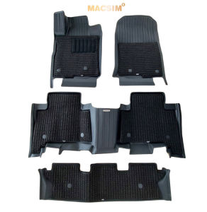 Thảm Lót Sàn Ô Tô Toyota Prado 2010-2022 Macsim 3W 2 lớp – TPE đúc khuôn cao cấp Sử dụng lâu dài