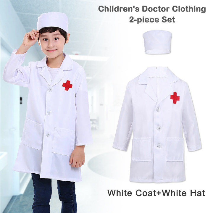 Children'S Doctor Professional Role Play Boys Girls Act Dress