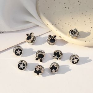 Zy Fashion 10pcs/set Trouser Waist Change Small Pin Korean Fashion Pants Waist Pin Pearl Cute Brooch Pin Jewelry For Women