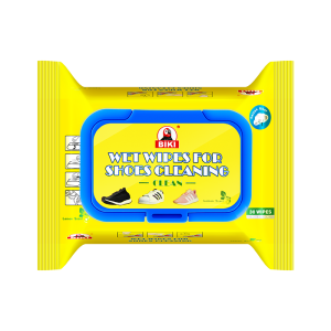 BIKI Wipes(30WIPES) for Sneaker Gentle Cleaning White Shoes Care Easy Quick Shoe Clean Wipe