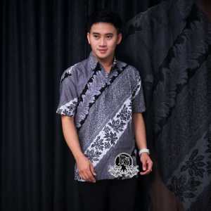 KEMEJA BATIK PRIA DEWASA LENGAN PANJANG MOTIF TERBARU SERAGAM BATIK ATASAN COWOK BAHAN PREMIUM MEWAH