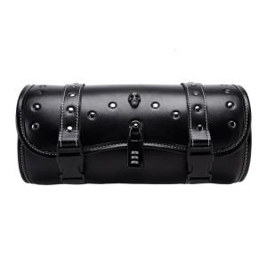 Túi đựng dụng cụ xe máy chất liệu da PU chống thấm nước phổ Saddlebag phía trước ngã ba tay lái Túi Đựng Hành Lý túi lưu trữ