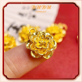 จี้ดอกโบตั๋น (18k) ทองคําแท้ 98.2% น้ําหนัก 1.2 กรัม ทอง หลุด จำนำ gold. 