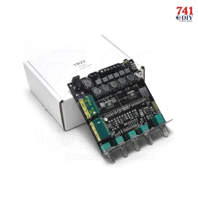 ZK-TB22 แอมป์จิ๋ว 2.1 บลูทูธ 5.1 กำลังขับ 50W+50W+100W ชิปเซ็ต TPA3116D2 by 741DIY