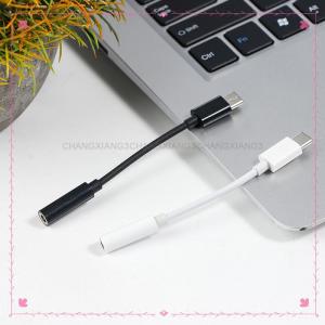 【CHANGXIANG3】 Bộ chuyển đổi âm thanh tai nghe giắc cắm tai nghe loại C đến 3.5mm Bộ chia âm thanh Bộ chuyển đổi USB-C Bộ chuyển đổi tai nghe