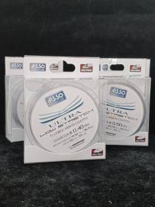 อุปกรณ์ตกปลา ASSO สายเอ็น - รุ่น ULTRA LOW STRETCH (สีใส) เอ็นตกปลา งาน UL-สปิ๋ว-ปลาเกร็ด
