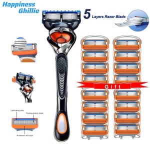 Mens shaver/Suitable for  Fusi 5 razor blade/ Fusi Progli manual razor/5-layer razor blade refills