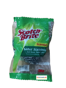 Scotch brite standar sabut stainless kawat anti karat tahan lama