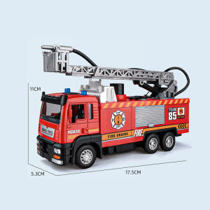 Xe Ô Tô Cứu Hỏa Đồ Chơi Hợp Kim Cho Bé