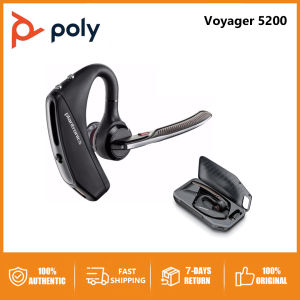 Plantronics Voyager 5200 Bluetooth Wireless Earphone Noise Canceling Sport Headphone