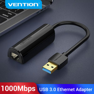 Vention USB Ethernet Adapter USB 3.0 Network Card to RJ45 Lan for Win7/Win8/Win10 Laptop Ethernet USB