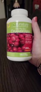 trunature Cranberry 0 mg 10 Vegetarian Capsules ( Pack) 140 capsuiles