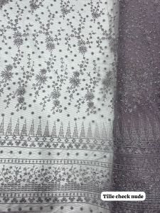 Kain Tille Check Meteran Bahan Pakaian Premium Bisa COD