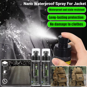 Nano Waterproof Spray For Jacket Water Repellent Stain Resistant Fabric Protector Spray Outdoor Camping Waterproofing Agent