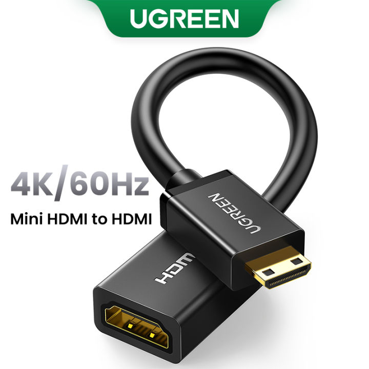UGREEN 4K Mini HDMI to HDMI Cable Aluminum Shell Braided