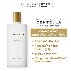 Kem chống nắng vật lí SKIN1004 Madagascar Cenla Air-Fit SunCream Plus SPF50+ PA++++ 50ml