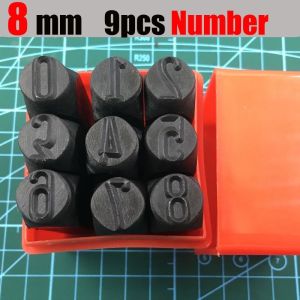 Practical Steel Stamp Set Number Letter Punch for Metal Marking Wood Craft Leather Stamping