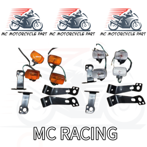 MC SIGNAL LIGHT MOTOR MOTORCYCLE tmx 125 155 XRM signal light bracket set front and rear