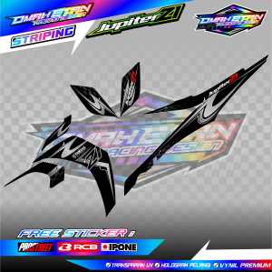 STRIPING VARIASI YAMAHA JUPITER Z1 / STICKER LIST VARIASI MOTOR YAMAHA JUPITER Z1
