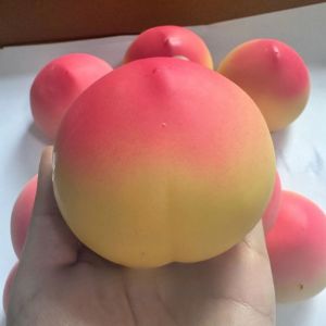 Âm Thanh Sắc Nét Đào Trái Cây Squishy Đồ Chơi Sáng Tạo Trái Cây Giảm Căng Thẳng Cho Người Lớn Bóp Chống Lo Âu Cảm Giác Thần Tài Đồ Chơi Quà Tặng Cho Người Lớn