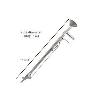 Hand Held Corn Seeder Planter for Vegetable Peanut Garden Stainless Steel